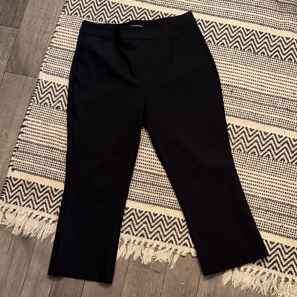 Counterparts Black Cropped Ponte Pants